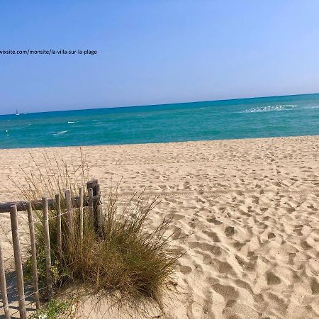 Barcaresa-Villa Sur Le Sable Vue Mer Panoramique Piscine Clim Wifi Le Barcarès Eksteriør bilde