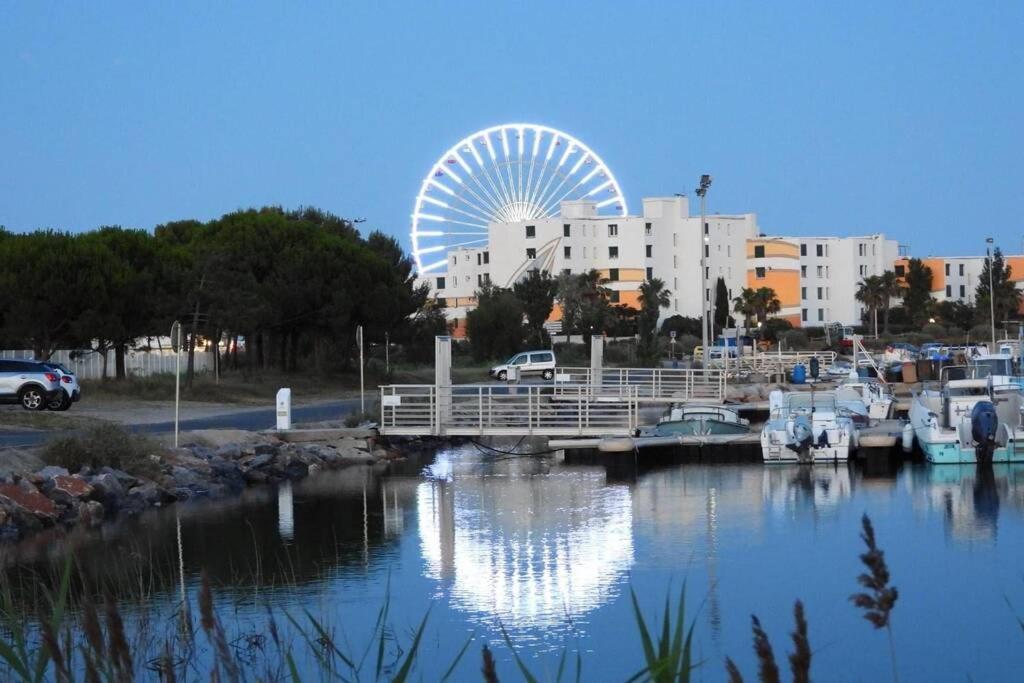 Barcaresa-Villa Sur Le Sable Vue Mer Panoramique Piscine Clim Wifi Le Barcarès Eksteriør bilde