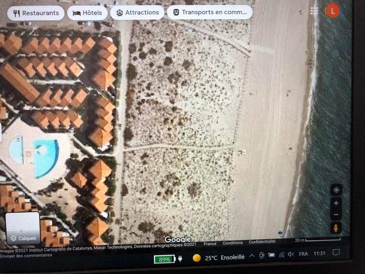 Barcaresa-Villa Sur Le Sable Vue Mer Panoramique Piscine Clim Wifi Le Barcarès Eksteriør bilde